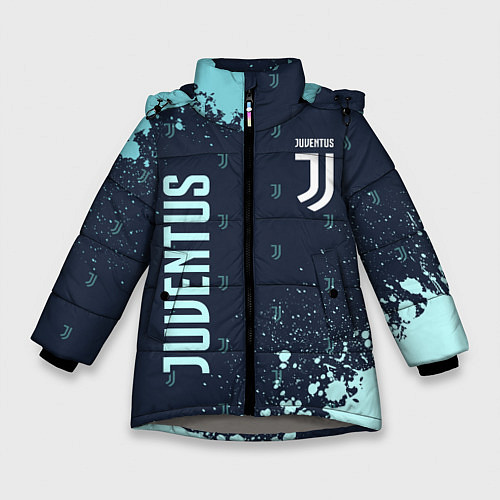 Зимняя куртка для девочки JUVENTUS ЮВЕНТУС / 3D-Светло-серый – фото 1