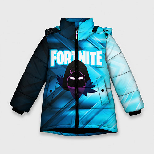 Зимняя куртка для девочки FORTNITE CROW / 3D-Черный – фото 1