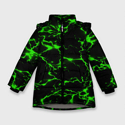 Куртка зимняя для девочки Green Flash, цвет: 3D-светло-серый