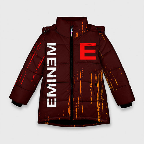 Зимняя куртка для девочки EMINEM ЭМИНЕМ / 3D-Черный – фото 1