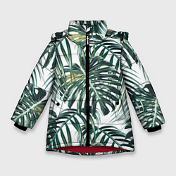 Зимняя куртка для девочки Тропики