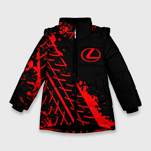 Зимняя куртка для девочки LEXUS ЛЕКСУС / 3D-Черный – фото 1