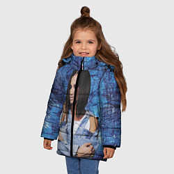 Куртка зимняя для девочки Olga Buzova, цвет: 3D-черный — фото 2