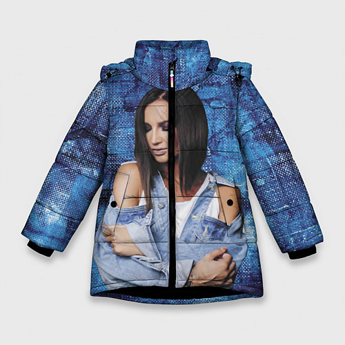 Зимняя куртка для девочки Olga Buzova / 3D-Черный – фото 1