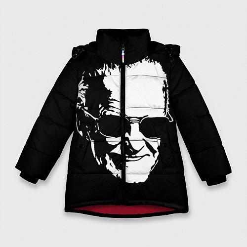 Зимняя куртка для девочки STAN LEE / 3D-Красный – фото 1