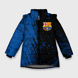 Зимняя куртка для девочки FC Barcelona ФК Барселона