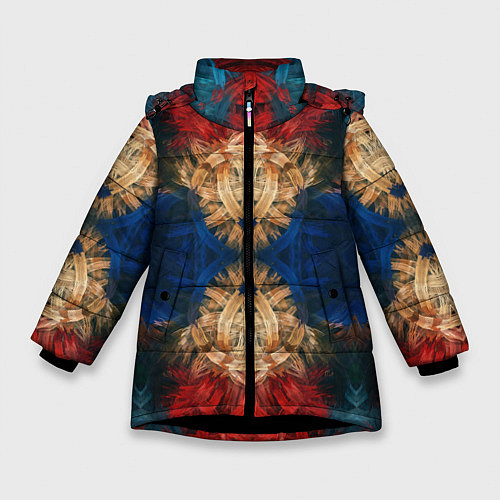 Зимняя куртка для девочки MAGNETIC / 3D-Черный – фото 1