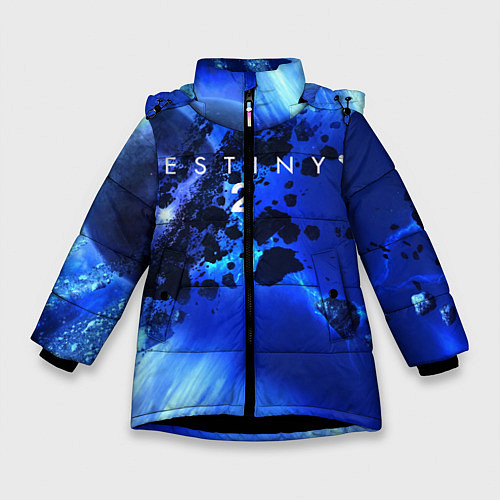 Зимняя куртка для девочки DESTINY 2 / 3D-Черный – фото 1
