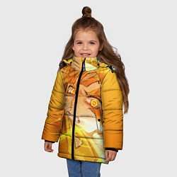Куртка зимняя для девочки ЗЕНИЦУ АГАЦУМА, цвет: 3D-светло-серый — фото 2