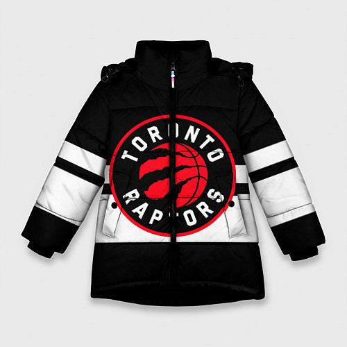 Зимняя куртка для девочки TORONTO RAPTORS / 3D-Черный – фото 1