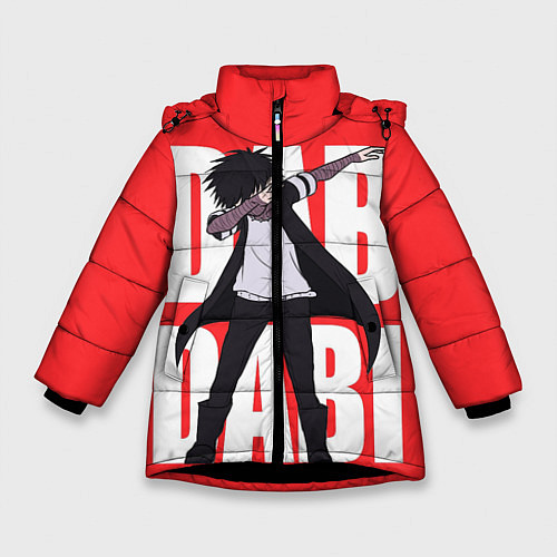 Зимняя куртка для девочки Dab Dabi / 3D-Черный – фото 1