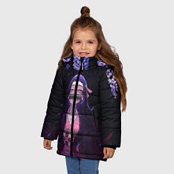 Куртка зимняя для девочки НЕДЗУКА, цвет: 3D-светло-серый — фото 2