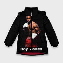 Куртка зимняя для девочки Roy Jones, цвет: 3D-красный