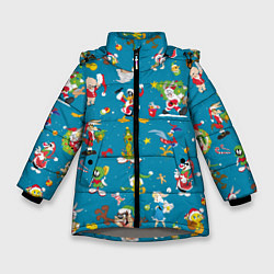 Зимняя куртка для девочки Looney Tunes Christmas