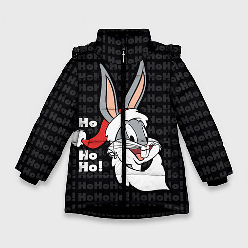 Зимняя куртка для девочки Ho! / 3D-Черный – фото 1