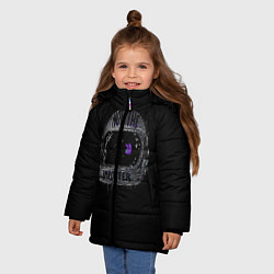 Куртка зимняя для девочки Not The Imposter, цвет: 3D-черный — фото 2