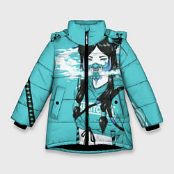 Зимняя куртка для девочки Самурай
