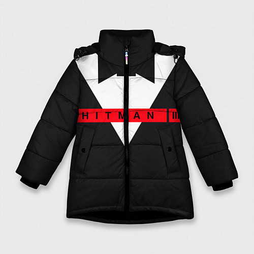 Зимняя куртка для девочки Hitman III / 3D-Черный – фото 1