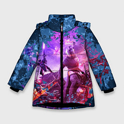 Куртка зимняя для девочки Destiny 2 : Beyond Light, цвет: 3D-черный