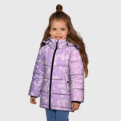 Куртка зимняя для девочки Blob, цвет: 3D-красный — фото 2