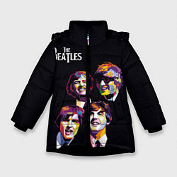 Зимняя куртка для девочки The Beatles