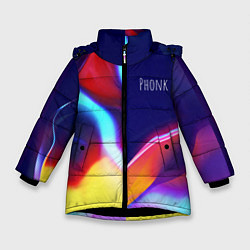 Зимняя куртка для девочки Phonk Neon