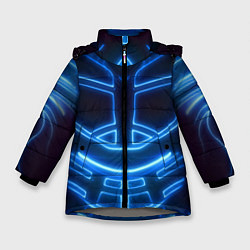 Зимняя куртка для девочки Неоновая броня Neon Armor