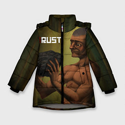 Зимняя куртка для девочки Rust