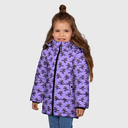 Куртка зимняя для девочки ГОДЖО САТОРУ GOJO SATORU, цвет: 3D-черный — фото 2