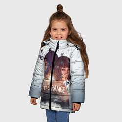 Куртка зимняя для девочки Life is strange Remaster, цвет: 3D-черный — фото 2