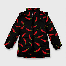 Зимняя куртка для девочки Chili peppers