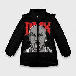 Куртка зимняя для девочки DMX Earl Simmons, цвет: 3D-черный