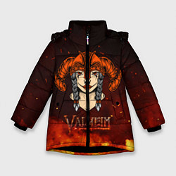 Зимняя куртка для девочки Valheim девушка воин