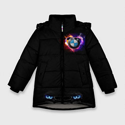 Зимняя куртка для девочки BMW Car