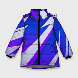 Куртка зимняя для девочки SPORT STYLE BLUE, цвет: 3D-светло-серый