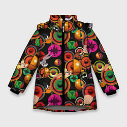 Куртка зимняя для девочки Tune Squad, цвет: 3D-светло-серый