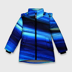 Куртка зимняя для девочки Морской, цвет: 3D-светло-серый