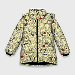 Зимняя куртка для девочки Пельмени