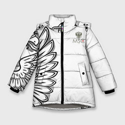 Зимняя куртка для девочки Russia MSKSide 3D Logo New 202223