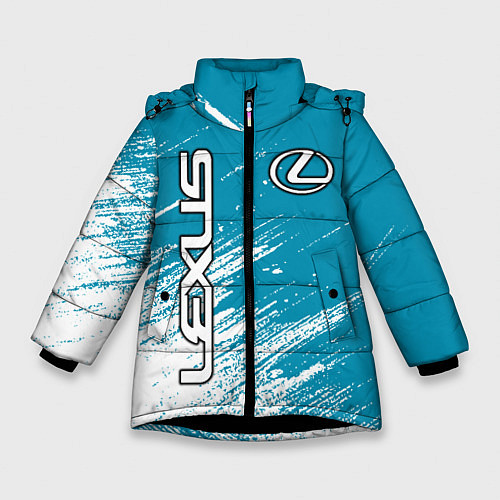 Зимняя куртка для девочки Лексус Lexus / 3D-Черный – фото 1