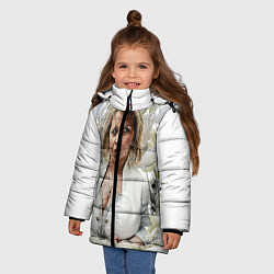 Куртка зимняя для девочки Молочная леди молокоотсосы, цвет: 3D-черный — фото 2