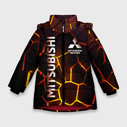 Зимняя куртка для девочки Митсубиси подсветка 3D плит