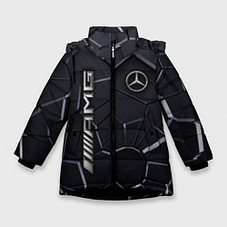 Зимняя куртка для девочки Mercedes AMG 3D плиты