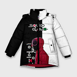 Зимняя куртка для девочки Игра в кальмара SG