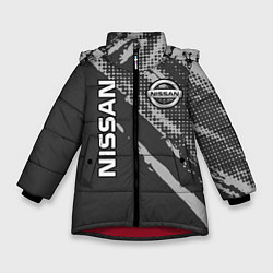Зимняя куртка для девочки Nissan Car Ниссан