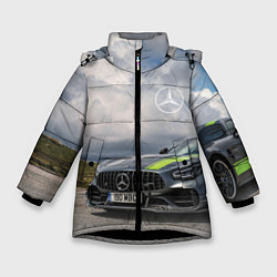 Зимняя куртка для девочки Mercedes V8 Biturbo Racing Team AMG