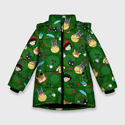 Зимняя куртка для девочки Totoro&Kiki ALLSTARS