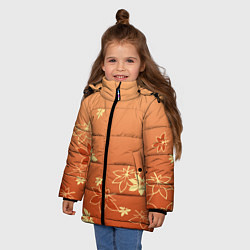 Куртка зимняя для девочки КАДЗУХА KAZUHA КРАСНЫЙ КЛЕН, цвет: 3D-черный — фото 2