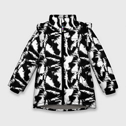 Зимняя куртка для девочки Шкура Белого Тигра