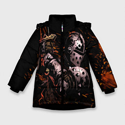 Зимняя куртка для девочки Darkest Dungeon Fish and Bones
